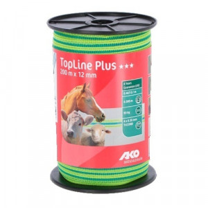 AKO TOPLINE PLUS SCHRIKLINT NEONGEEL/BLAUW 12MM-200M AKO TOPLINE PLUS SCHRIKLINT NEONGEEL/BLAUW 12MM-200M