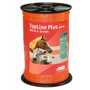 AKO TOPLINE PLUS SCHRIKLINT ORANJE 1CM-200M AKO TOPLINE PLUS SCHRIKLINT ORANJE 1CM-200M