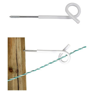AKO AFSTANDISOLATOR 25CM KRULSTAART -WIT- (ZAKJE 5 ST) AKO AFSTANDISOLATOR 25CM KRULSTAART -WIT- (ZAKJE 5 ST)