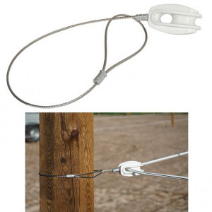 AKO HOEKISOLATOR 3-DELIG VOOR PREMIUMHORSEWIRE AKO HOEKISOLATOR 3-DELIG VOOR PREMIUMHORSEWIRE