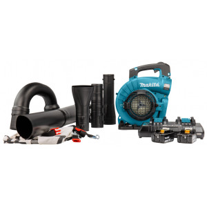 Makita 2x18v Bladblazer/-zuiger DUB363PT2V met accu en lader Makita 2x18v Bladblazer/-zuiger DUB363PT2V met accu en lader