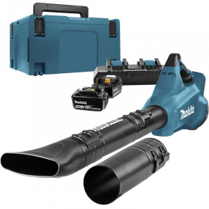 Makita 2x18V Accu Bladblazer DUB362PT2 met 2 x accu en lader Makita 2x18V Accu Bladblazer DUB362PT2 met 2 x accu en lader