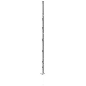 AKO CLASSIC KUNSTSTOF PAAL WIT 156CM (5 STUKS) DUBBELE VOET AKO CLASSIC KUNSTSTOF PAAL WIT 156CM (5 STUKS) DUBBELE VOET