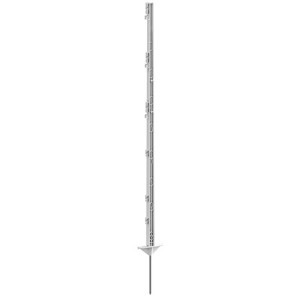 AKO CLASSIC KUNSTSTOF PAAL WIT 125CM (5 STUKS) DUBBELE VOET AKO CLASSIC KUNSTSTOF PAAL WIT 125CM (5 STUKS) DUBBELE VOET