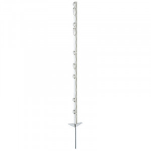 AKO CLASSIC KUNSTSTOF PAAL WIT 105CM (5 STUKS) DUBBELE VOET AKO CLASSIC KUNSTSTOF PAAL WIT 105CM (5 STUKS) DUBBELE VOET