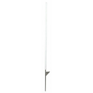 AKO RONDE KUNSTSTOF PAAL WIT 110CM -MET VOET (10 STUKS) AKO RONDE KUNSTSTOF PAAL WIT 110CM -MET VOET (10 STUKS)