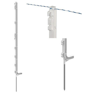 AKO PREMIUM KUNSTSTOF PAAL WIT 107CM (5 STUKS) AKO PREMIUM KUNSTSTOF PAAL WIT 107CM (5 STUKS)