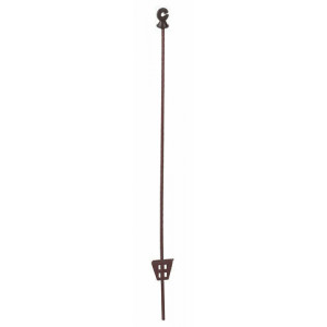 AKO RANTSOENPAAL STAAL OVAAL + TOPRINGISO., 106CM (10 STUKS) AKO RANTSOENPAAL STAAL OVAAL + TOPRINGISO., 106CM (10 STUKS)