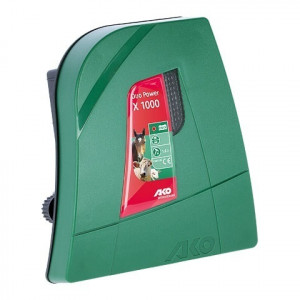 AKO DUO POWER X1000 COMBI SCHRIKDRAADAPPARAAT, 230V/12V AKO DUO POWER X1000 COMBI SCHRIKDRAADAPPARAAT, 230V/12V