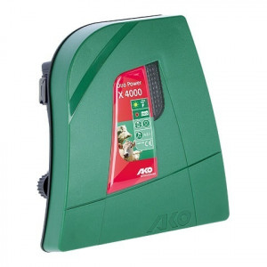 AKO DUO POWER X4000 COMBI SCHRIKDRAADAPPARAAT, 230V/12V. AKO DUO POWER X4000 COMBI SCHRIKDRAADAPPARAAT, 230V/12V.