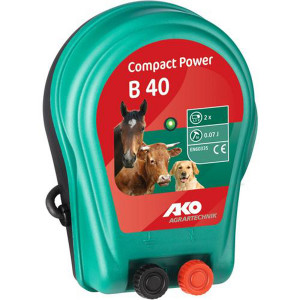 AKO COMPACT POWER B 40 BATTERIJAPPARAAT, 2X 1.5V AKO COMPACT POWER B 40 BATTERIJAPPARAAT, 2X 1.5V